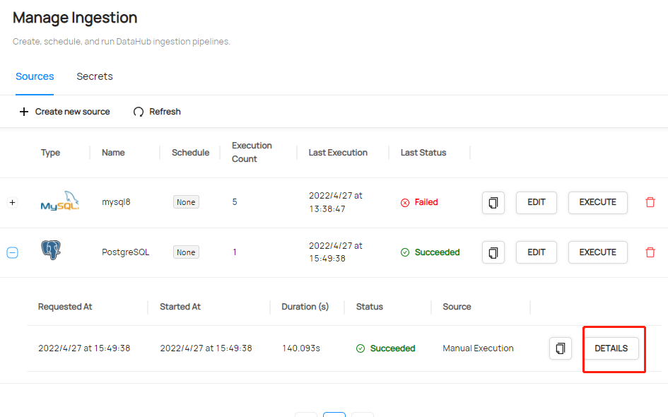 DataHub PostgreSQL SQLFlow DataHub PostgreSQL SQLFlow